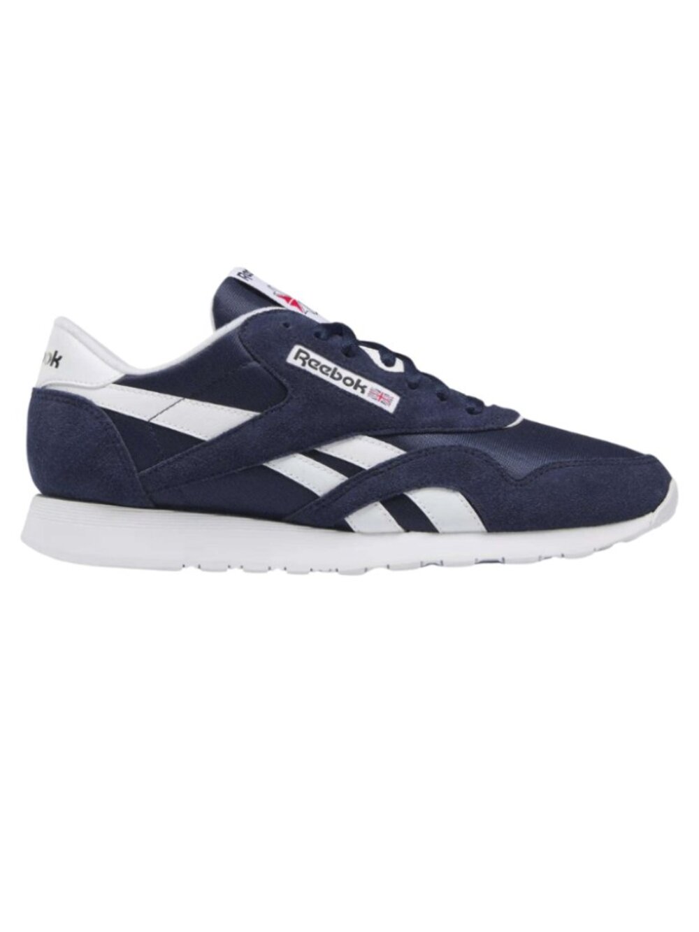 Reebok Men's Classic Nylon Shoes Vector Navy/Ftwr White